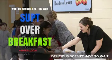 Morning Chats with Supt: Breakfast Conversations and Their Unique Charm