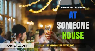 What to Call Dinner at Someone's House: Etiquette and Terms
