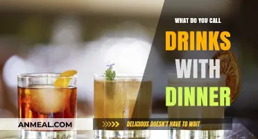 Dinner Drinks Decoded: What to Call Your Evening Beverage Pairings