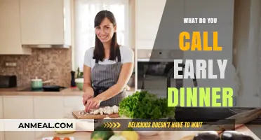 Early Evening Eats: What to Call That Pre-Dinner Dinner