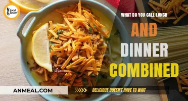 Lunch-Dinner Fusion: The Rise of the Combined Meal Trend