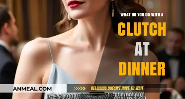 Clutch Etiquette: How to Handle Your Bag During Dinner