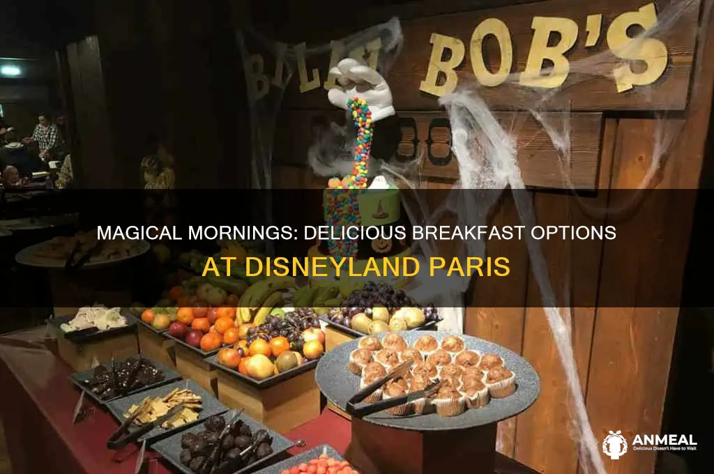 what do you get for breakfast at disneyland paris