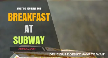 Subway Breakfast Menu: Delicious Morning Options to Start Your Day