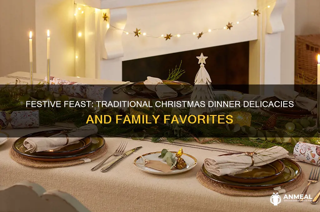 what do you have on a xmas dinner