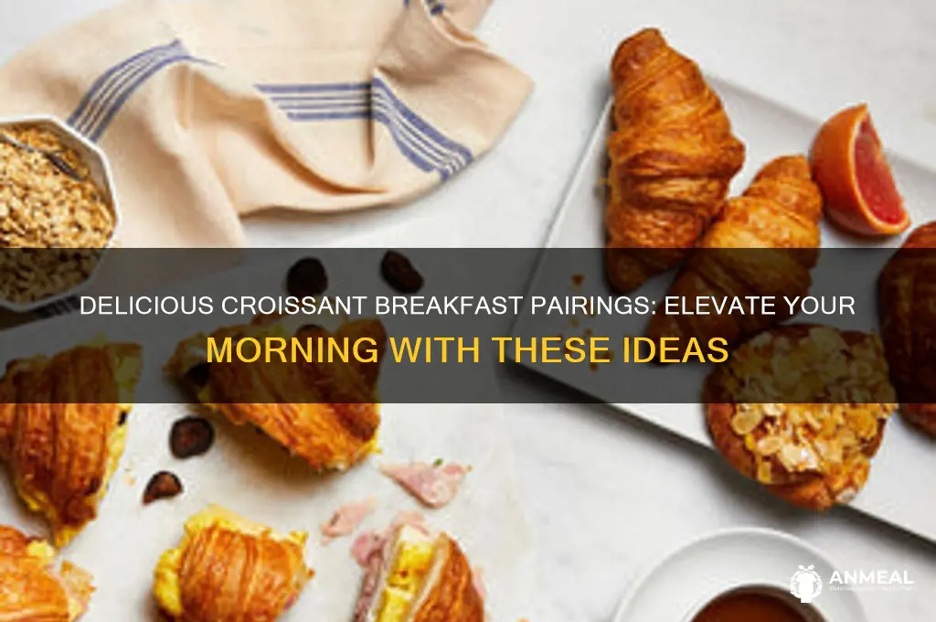 what do you have with croissants for breakfast