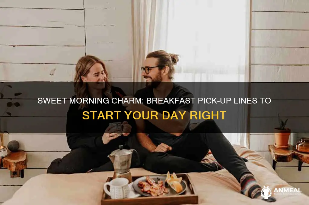 what do you like for breakfast pick up line