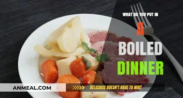 Perfect Boiled Dinner Ingredients: A Hearty and Comforting Meal Guide