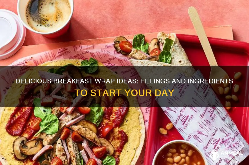 what do you put in a breakfast wrap