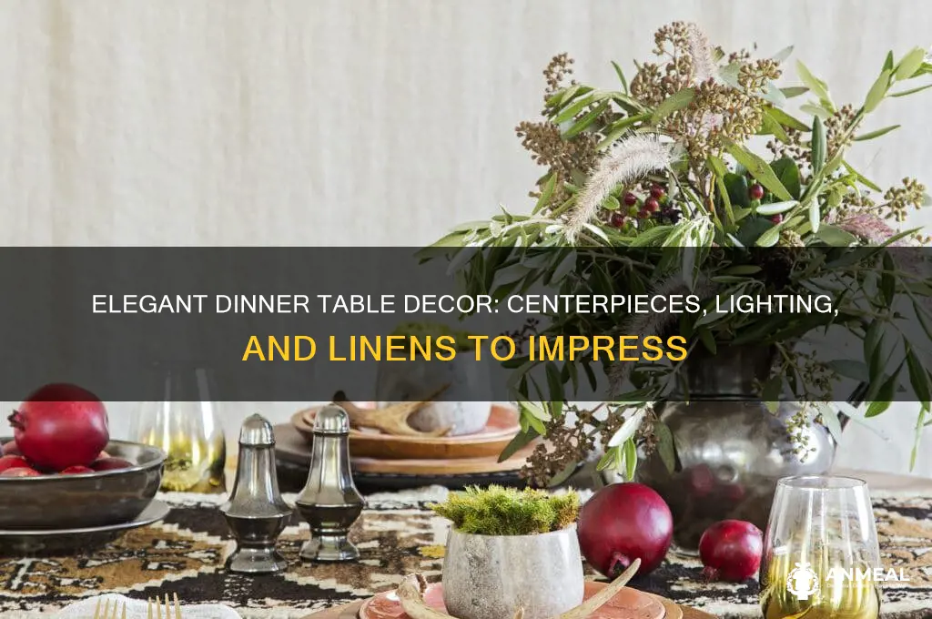 what do you put over a dinner table