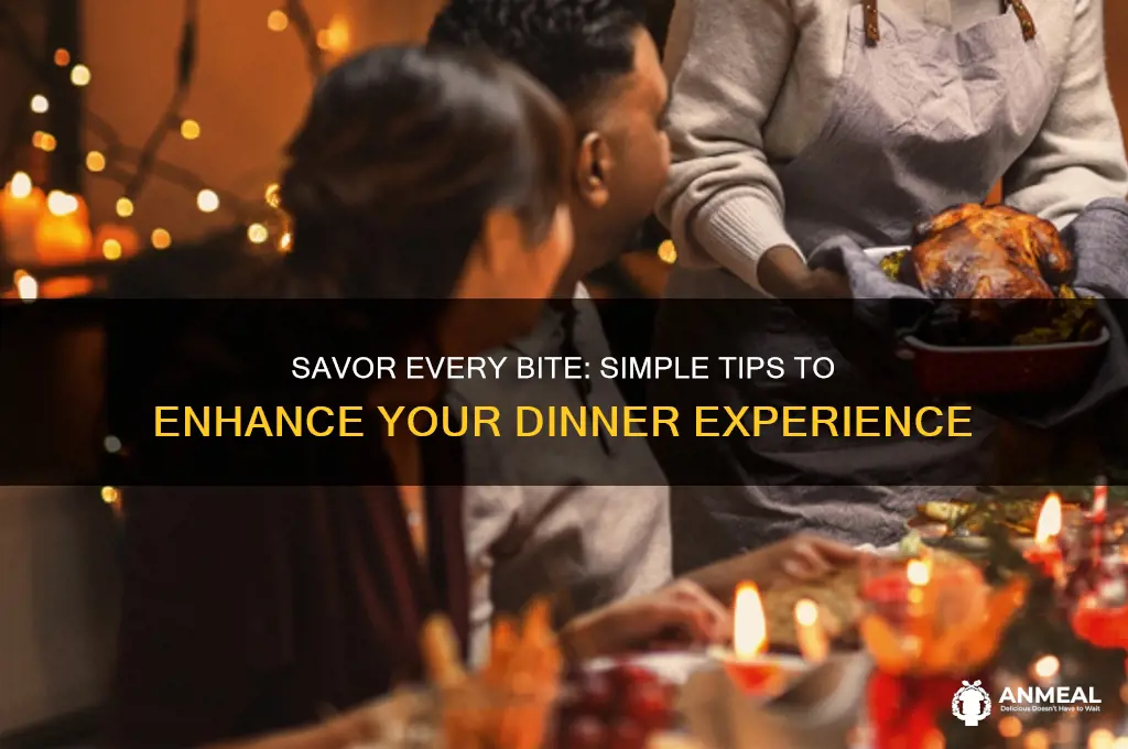 what do you respind to enjoy your dinner