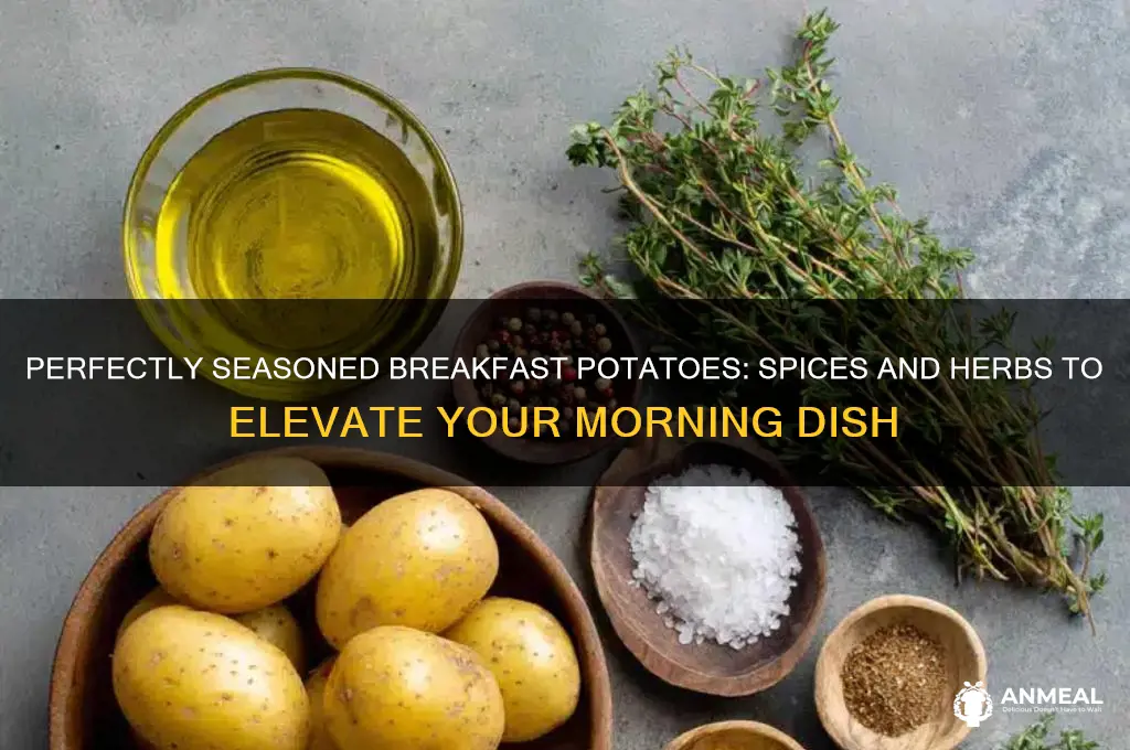 what do you season breakfast potatoes with