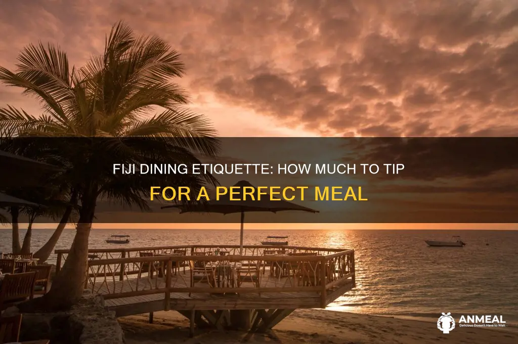 what do you tip when paying for dinner in figi