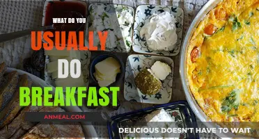 Delicious Morning Routines: Exploring Breakfast Habits and Favorite Meals