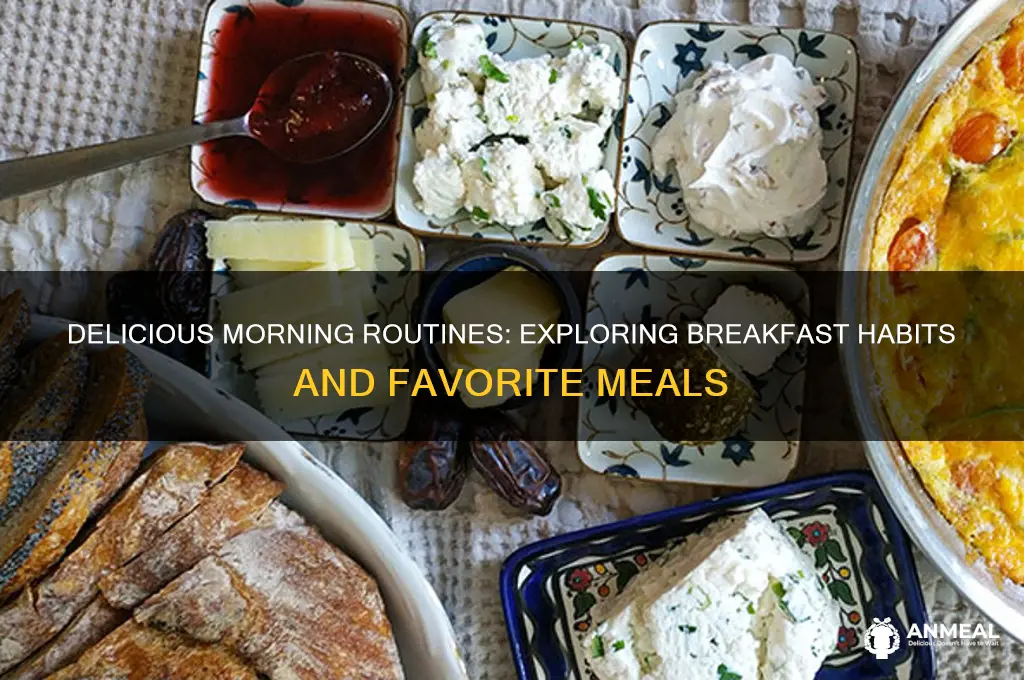 what do you usually do breakfast
