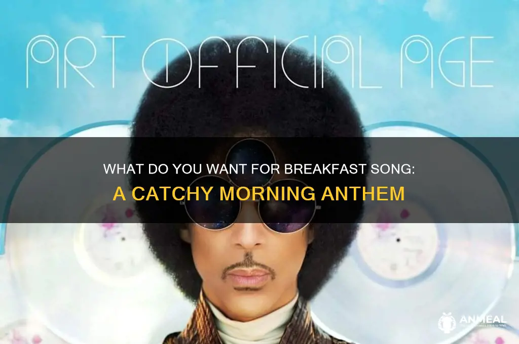 what do you want fir breakfast song