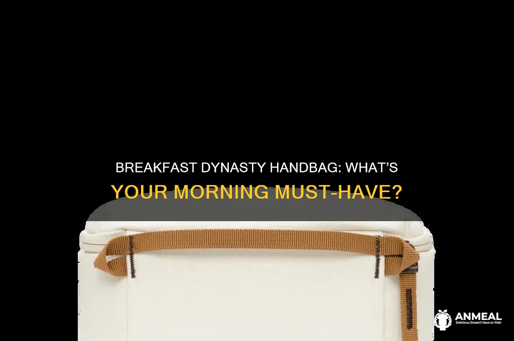 what do you want for breakfast dynasty handbag