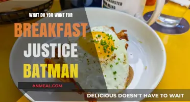 Batman's Breakfast Justice: What's on the Dark Knight's Morning Menu?