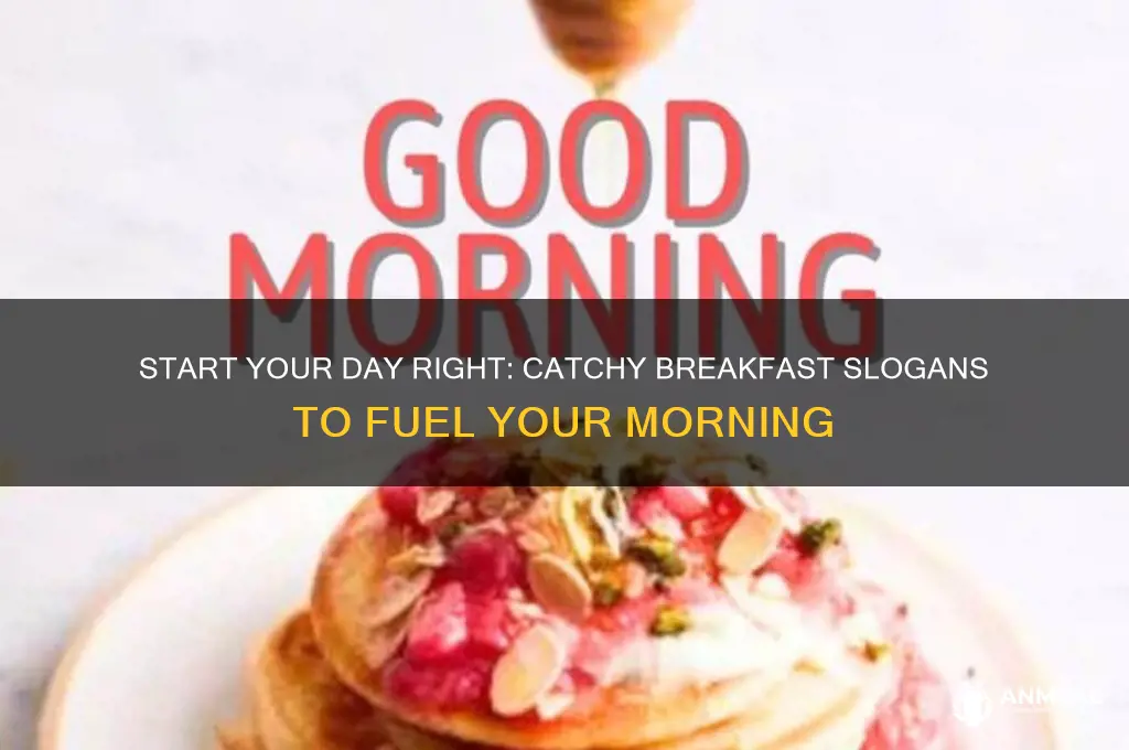 what do you want for breakfast slogan