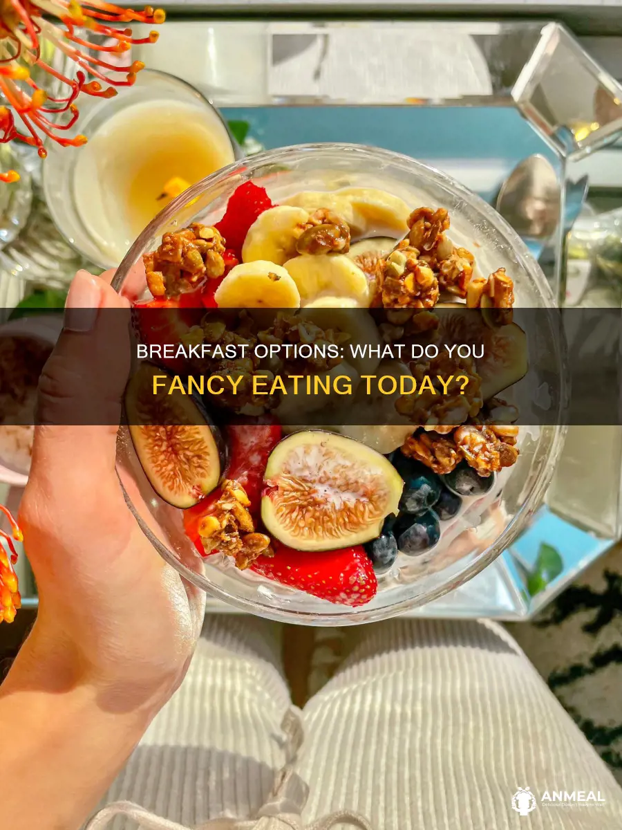 what do you want for breakfast