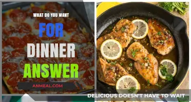 What’s for Dinner? Discover Your Perfect Meal Tonight!