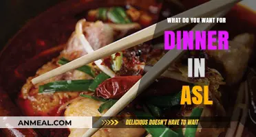 Sign Language Dinner Ideas: What’s Your ASL Meal Choice Tonight?