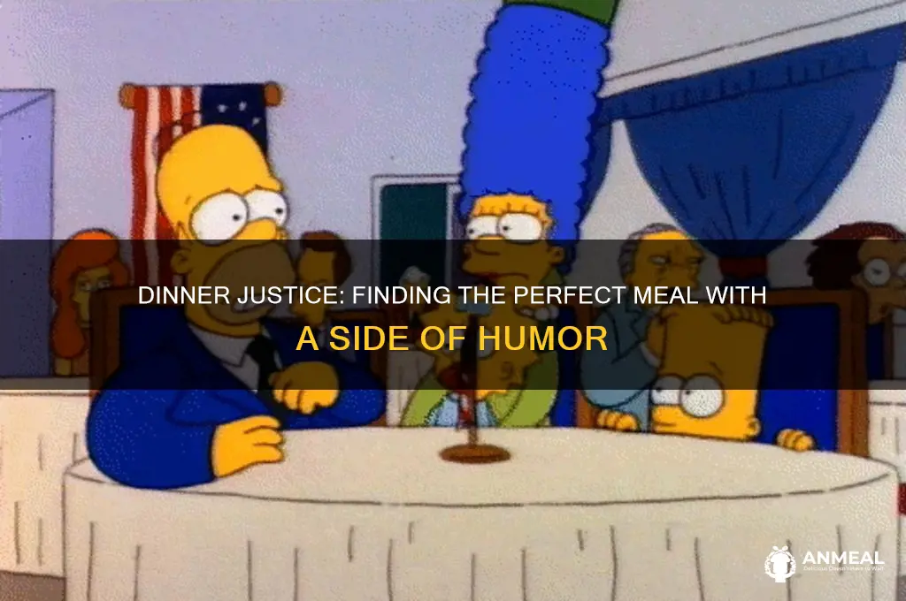 what do you want for dinner justice gif