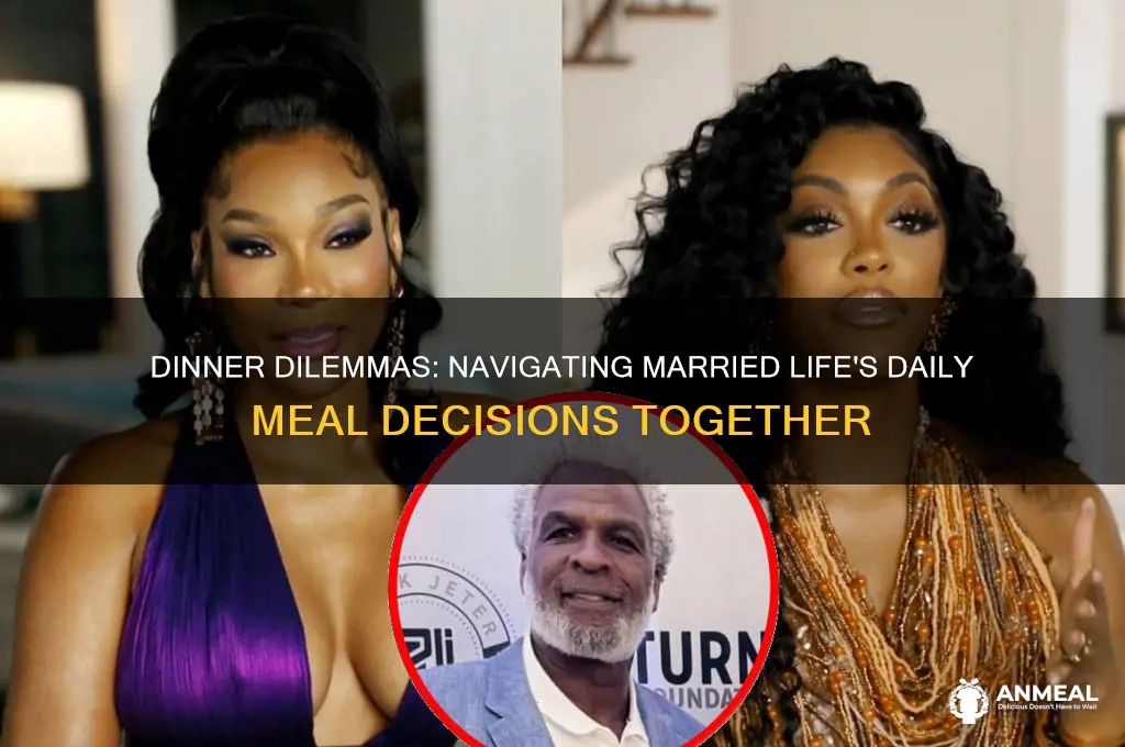 what do you want for dinner married life