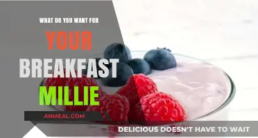 What's Your Perfect Breakfast, Millie? Top Morning Meal Ideas