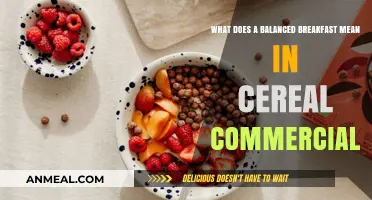 Decoding Cereal Ads: What Truly Defines a Balanced Breakfast?