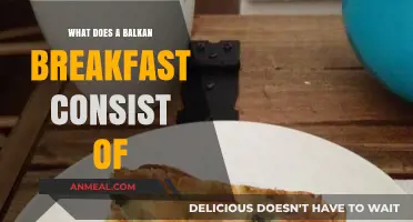 Exploring the Rich Flavors of a Traditional Balkan Breakfast Spread