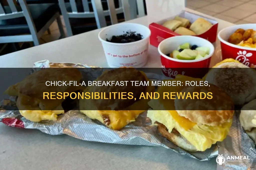 what does a chick fil a breakfast team member