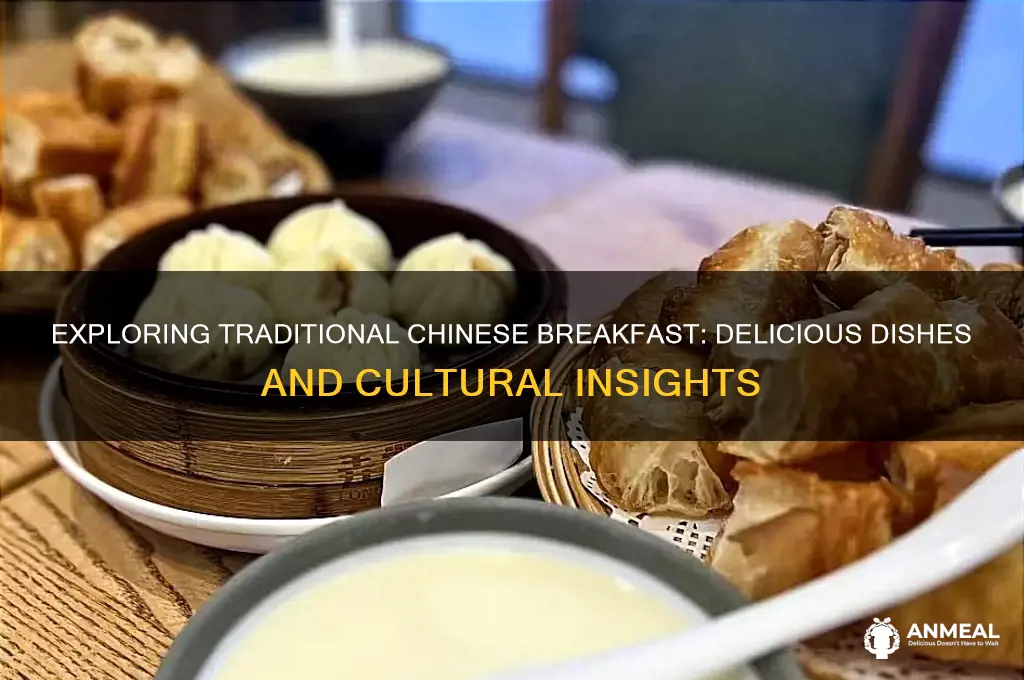 what does a chinese breakfast consist of