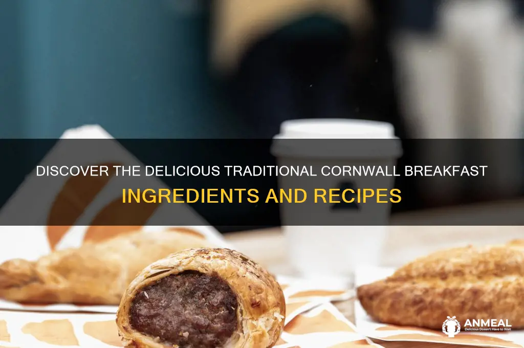 what does a cornwall breakfast consist of
