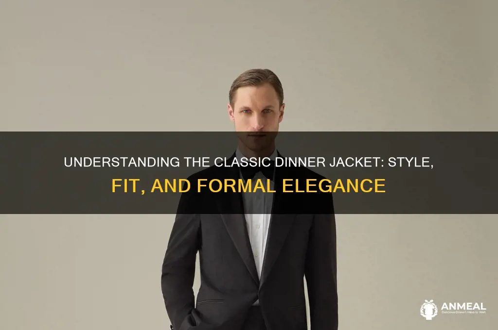 what does a dinner jacket look like