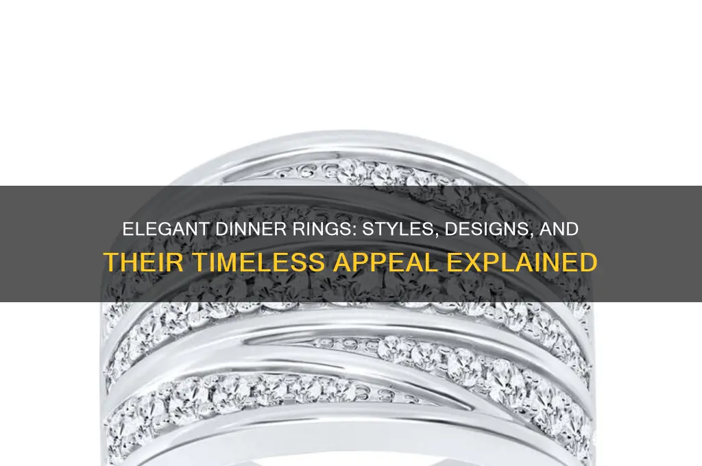 what does a dinner ring look like