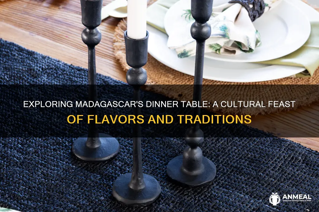 what does a dinner table look like in madagascar