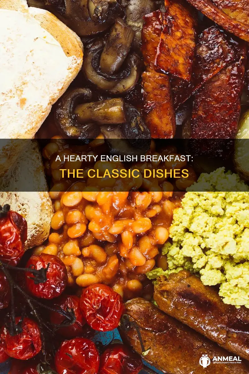 what does a full english breakfast consist of