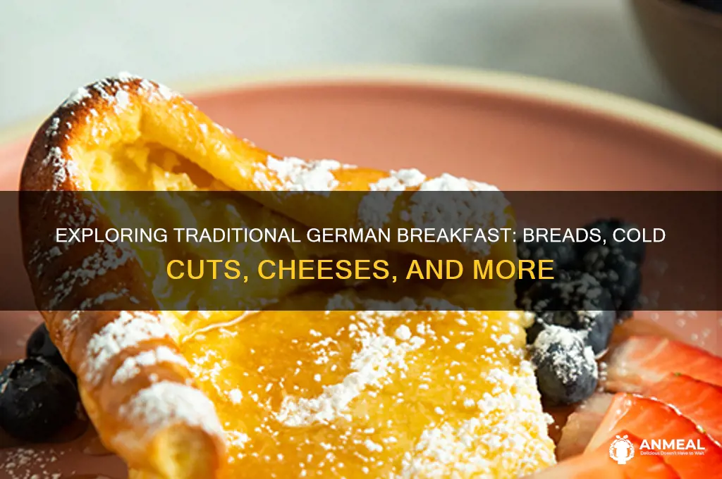 what does a german breakfast usually consist of