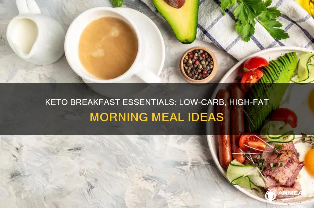 what does a keto breakfast consist of