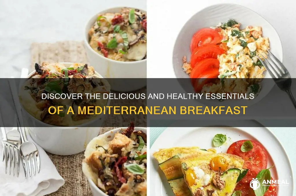what does a mediterranean breakfast consist of