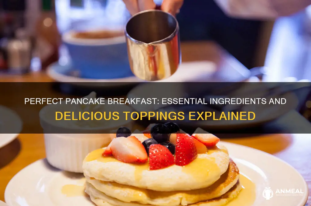what does a panckakes breakfast include