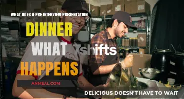 Pre-Interview Presentation Dinner: What to Expect and How to Prepare