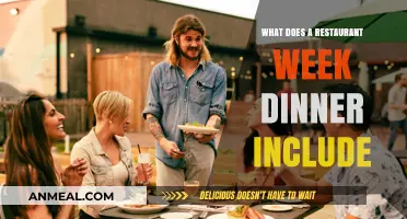 Exploring Restaurant Week: What’s Included in Your Dinner Experience?