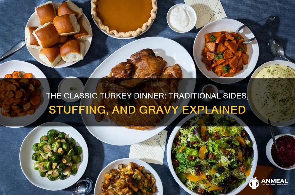 what does a traditional turkey dinner consist of