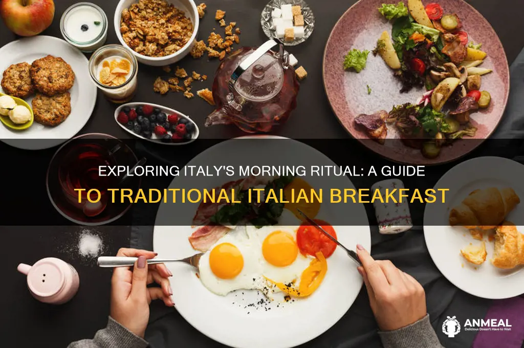 what does a typical italian breakfast consist of