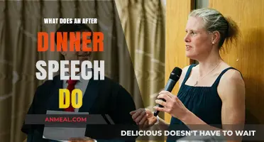 The Power of After-Dinner Speeches: Engaging, Inspiring, and Connecting Audiences