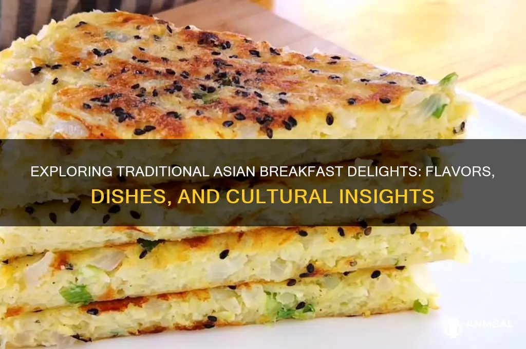 what does an asian breakfast consist of