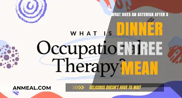Decoding Menus: The Meaning Behind the Asterisk After Dinner Entrees