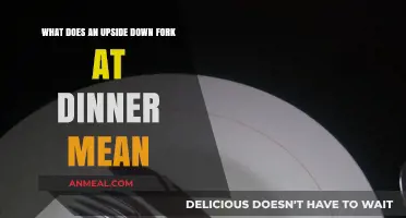 Upside Down Fork Etiquette: Decoding Dinner Table Signals and Meanings
